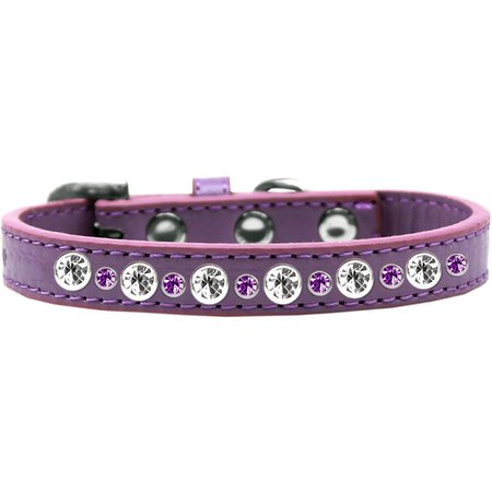 PET PAL Posh Jeweled Dog CollarLavender Size 14 PE767331